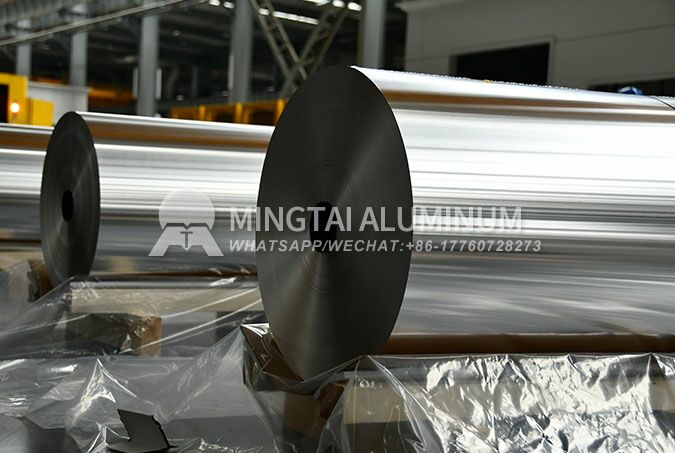 8011h18 aluminum foil for phenolic aluminum foil composite air duct