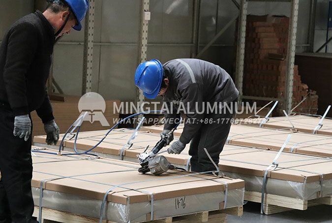 Packaging for 5A05 aluminum sheet