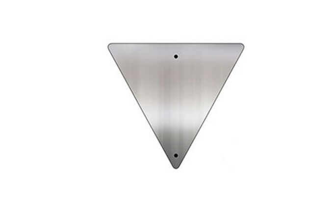 Aluminum Triangle Warning Sign Blanks
