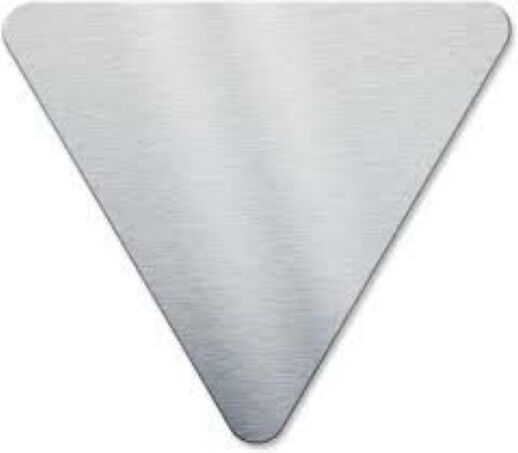 Aluminum Triangle Warning Sign Blanks