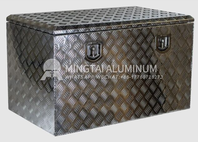 aluminium chequer plate tool boxes