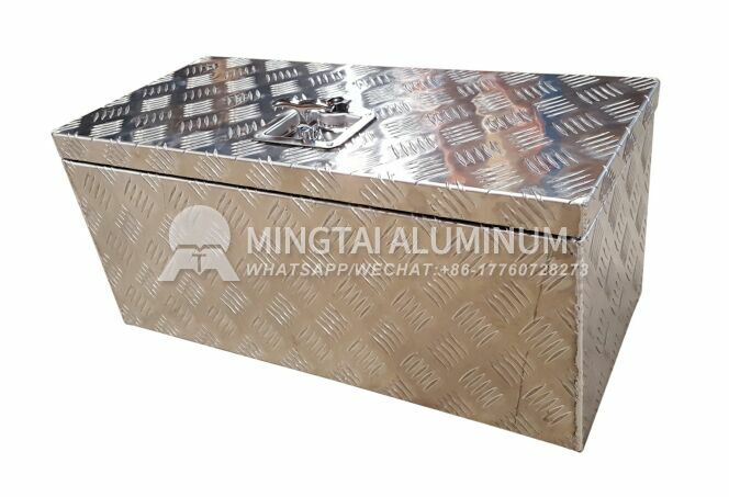 Aluminum Chequer Plate Tool Boxes