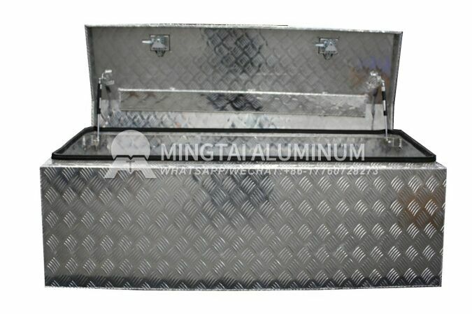 Aluminum Chequer Plate Tool Boxes
