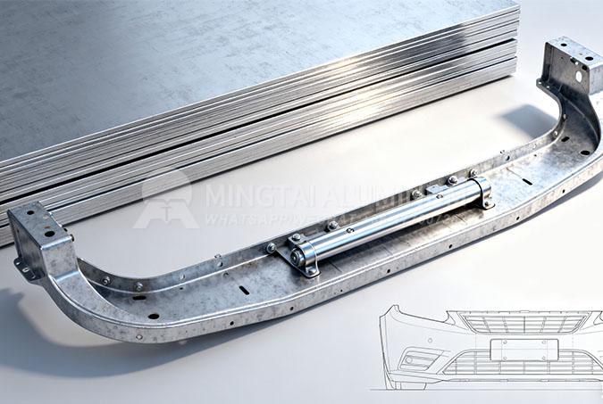 Aluminum Plates for Auto Bumpers